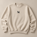 M Embroidered Unisex Sweatshirt