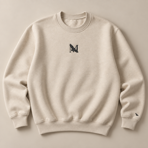 M Embroidered Sweatshirt